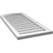 Ekena Millwork Arch Top Surface Mount PVC Gable Vent: Functional, w/ 2"W x 1-1/2"P Brickmould Frame, 18"W x 38"H GVPAR18X3802SF - alternate 4